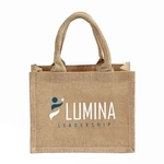 Ridgecrest Jute Wedding Favor Bag