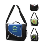 Poly Zipper Messenger Bag