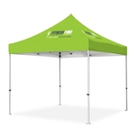 10' x 10' Deluxe White Steel Frame Tent Kit