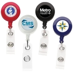 Round "BETTER" Retractable Badge Reel