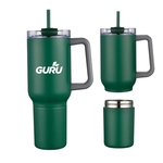21 oz Travel Mug with 12oz Screw-off Can Cooler