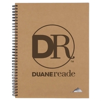 8.5" x 11" notebook with a natural cardboard cover and 68... from ASI 57653...