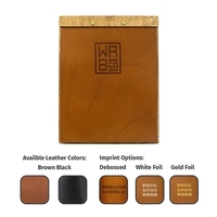 Wood & Leather Menu Board