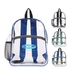 Clear Zipper Backpack