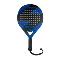 Custom full-color padel racquet with water transfer print. Lightweight,...