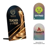 Acrylic Award - Arch Rectangle 7"