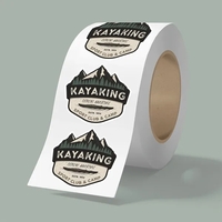 Custom 5" x 4" stickers on a roll.... from ASI 90807 Tekweld