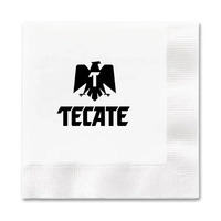 6.5" x 6.5" 2-ply luncheon napkin made in the USA from... from ASI 91880...