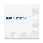 3-Ply White Dinner Napkin - 1/4 Fold - High Line