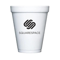 16 oz. white foam cup for hot and cold beverages.... from ASI 91880 Tranter...