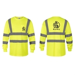 Class 3 Hi-Vis Long Sleeve Safety Shirts