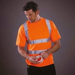 Class 2 Hi-Vis Short Sleeve Safety T-Shirts