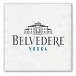 1-Ply White Beverage Napkin - Linen Embossed, FSC Certified