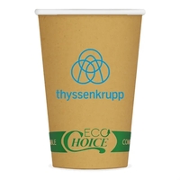20 oz. Kraft paper cup with customization.... from ASI 91880 Tranter Graphics...