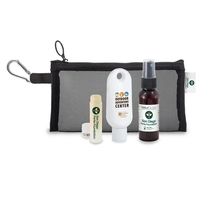 1.9oz sunscreen lotion, 2oz insect repellent spray, & lip balm. All... from...