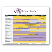 Multicolored 7.5" X 6" vaccine magnet.... from ASI 57956 Graphco line