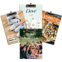 Full Color Process Clipboard 9 x 13 with Metal Clip