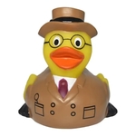 Rubber Private Detective Duck