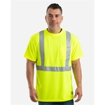 Berne Apparel Men's Tall Hi-Vis Class 2 Performance T-Shirt