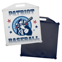 14" x 14" x 2.5" Full Color Imprint Seat Cushions made... from ASI 77280...