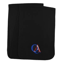 9.1 oz., 100% polyester fleece mitten scarf with 8" pockets and... from ASI...
