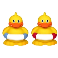 Squeaking rubber duck with tubby tube around waist.... from ASI 31977 Adline...