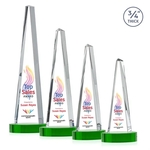 Majestic Tower VividPrint™ Award on Alberton Base - Green