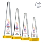 Majestic Tower VividPrint™ Award on Alberton Base - Gold