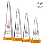 Majestic Tower VividPrint™ Award on Alberton Base - Amber