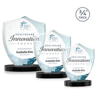 Scudo Shield VividPrint™ Award on Alberton Base - Black... from ASI 84592 St...