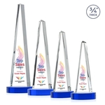 Majestic Tower VividPrint™ Award on Alberton Base - Blue