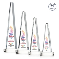 Majestic Tower VividPrint™ Award on Alberton Base - Clear