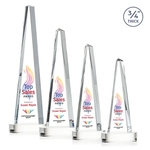 Majestic Tower VividPrint™ Award on Alberton Base - Clear