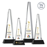 Majestic Tower VividPrint™ Award on Newhaven Base - Black