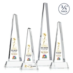 Majestic Tower VividPrint™ Award on Newhaven Base - Clear