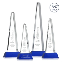 Majestic Tower Award on Newhaven Base - Blue... from ASI 84592 St Regis Group...
