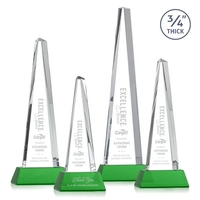 Majestic Tower Award on Newhaven Base - Green... from ASI 84592 St Regis...
