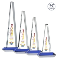 Majestic Tower VividPrint™ Award - Blue