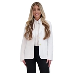 Executive Apparel - Women's 6-Pocket Single-Breasted Whit...