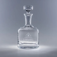 Sophistication meets utility in the Jockey Decanter, a 34-ounce vessel...