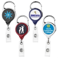 Carabiner Retractable Badge Reel (opaque)