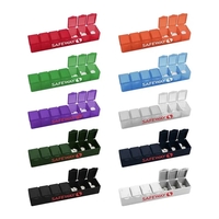 7-day pillbox with clearly marked compartments.... from ASI 88060 Snugz/USA Inc