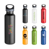 20 oz. stainless steel bottle with matted powder coat finish, vacuum... from...