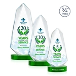 Sheridan VividPrint™ Award on Alberton Base - Green