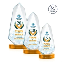 Sheridan VividPrint™ Award on Alberton Base - Amber