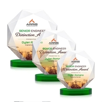 Kitchener VividPrint™ Award on Alberton Base - Green... from ASI 84592 St...