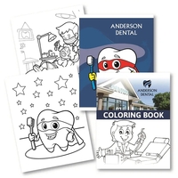 This 20 page coloring book with Full Color Logo on front... from ASI 56080...