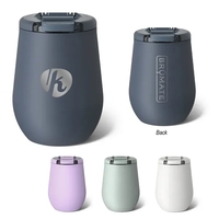 14 oz. insulated stainless steel travel cup with screw-on, locking lid.......