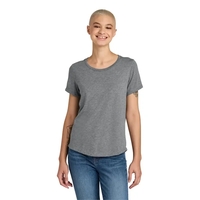 Allmade Women's Relaxed Tri-Blend Scoop Neck Tee