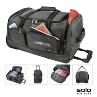 Solo® Leroy Rolling Duffel... from ASI 67866 Logomark/Valumark